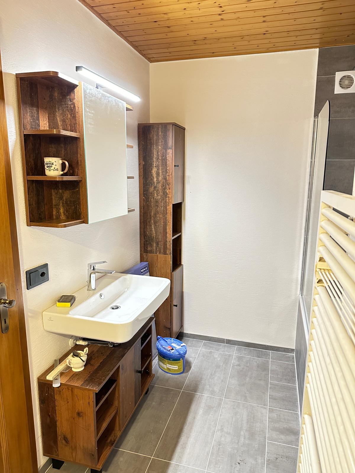 Rénovation de salle de bain moderne